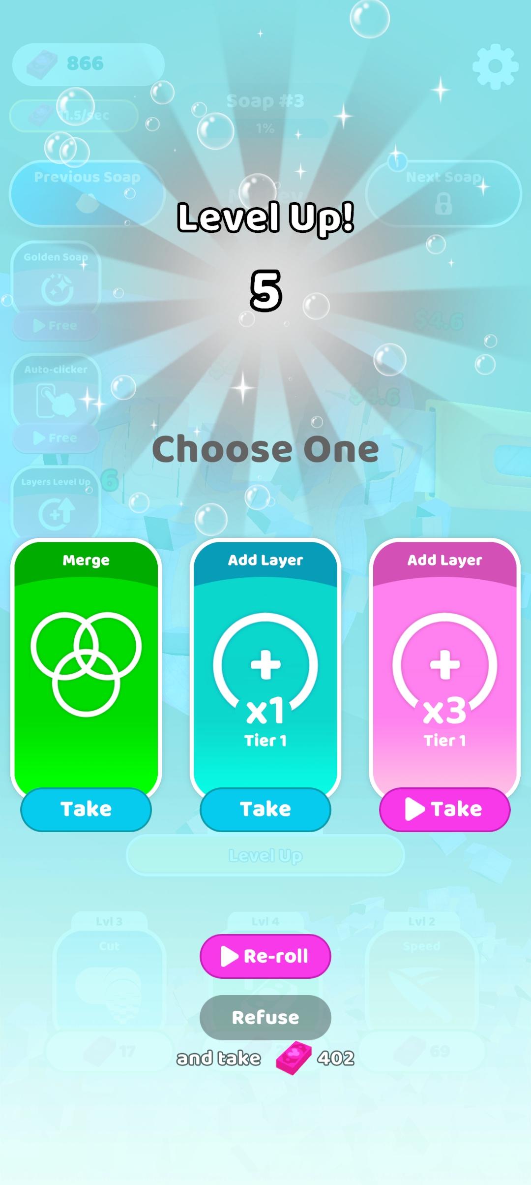 Idle Soap ASMR ゲームのスクリーンショット