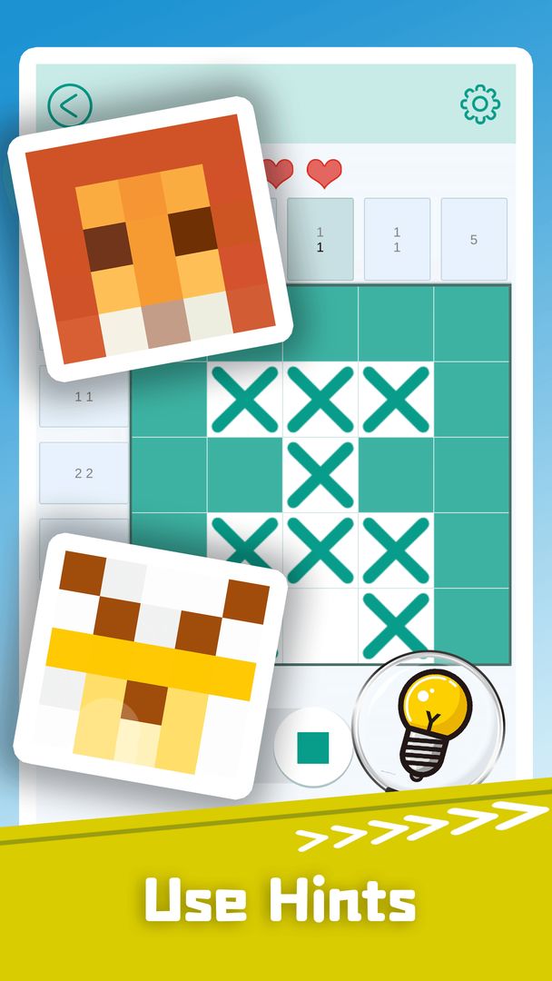 Screenshot of Nonogram - Logic Pixel Picture Cross Games