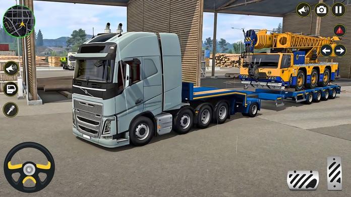 Captura de Tela do Jogo Jogo Euro Truck Simulator