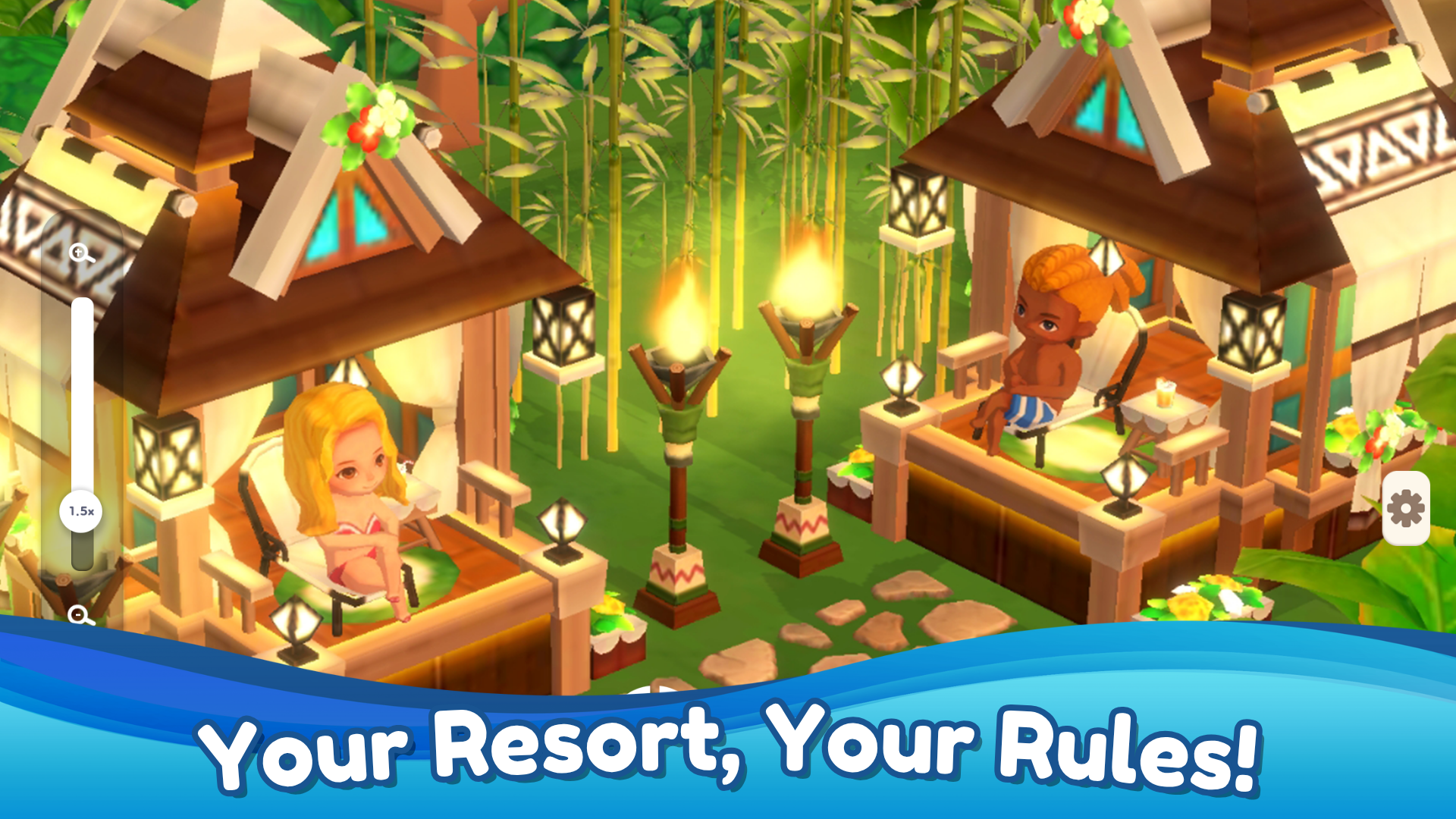 My Little Paradise: Resort Sim Game Screenshot