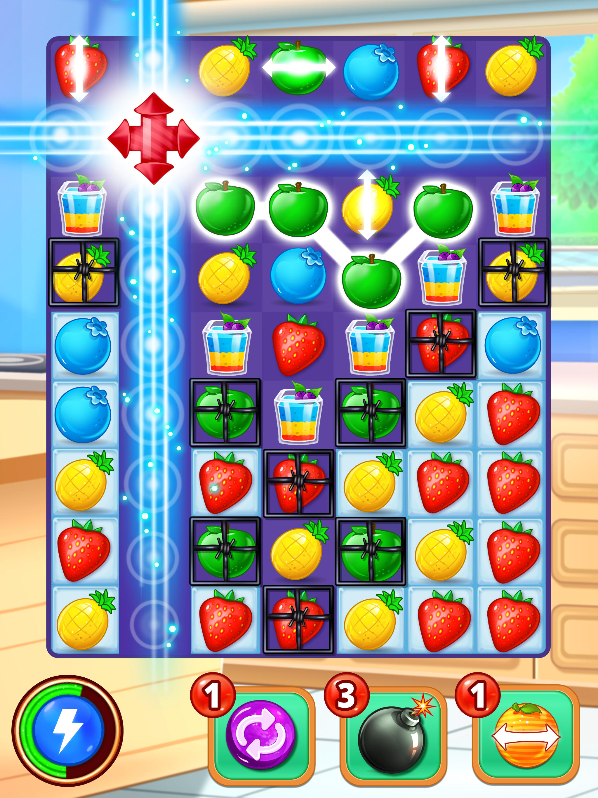 Gummy Paradise: Match 3 Games Game Screenshot
