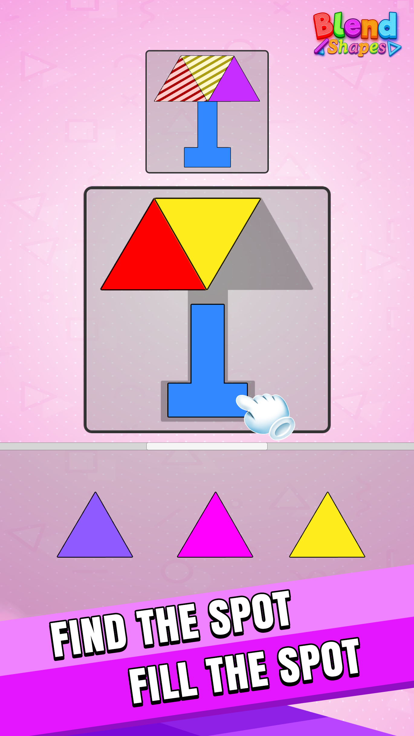 Blend Shapes Game Screenshot