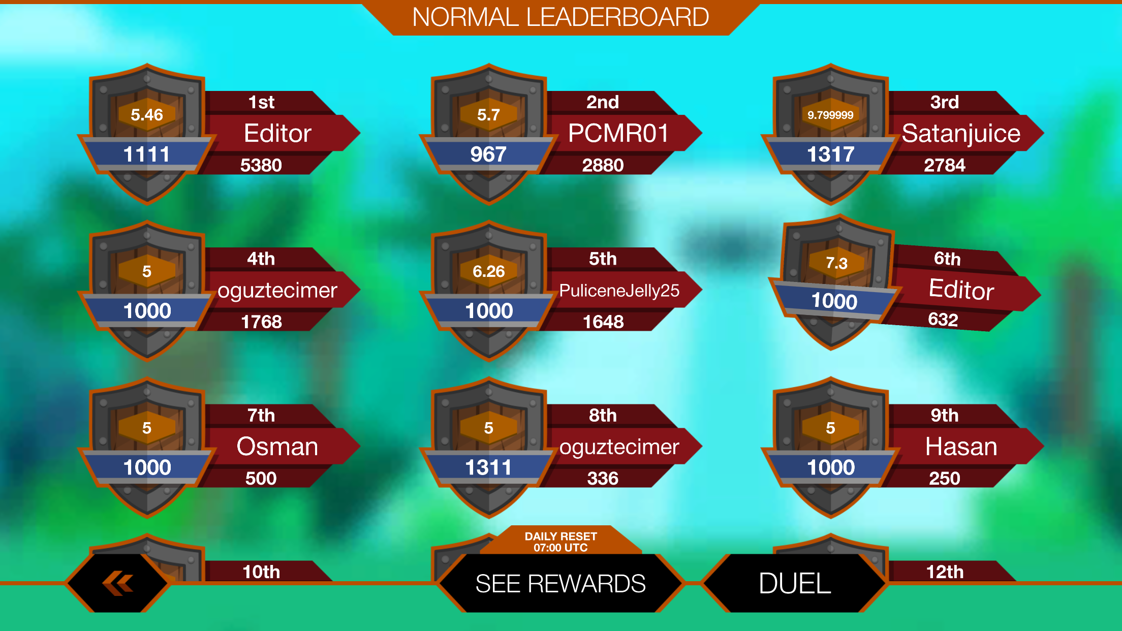 Captura de Tela do Jogo Stick Fight 2