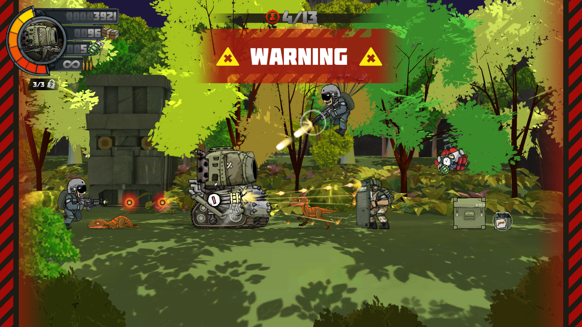 Metal Soldiers 4 Pro ภาพหน้าจอเกม