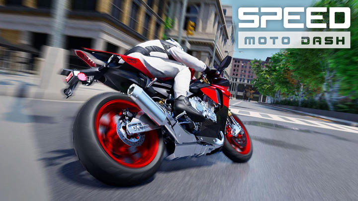 Banner of Speed ​​Moto Dash: កម្មវិធីត្រាប់តាមពិត 2.19