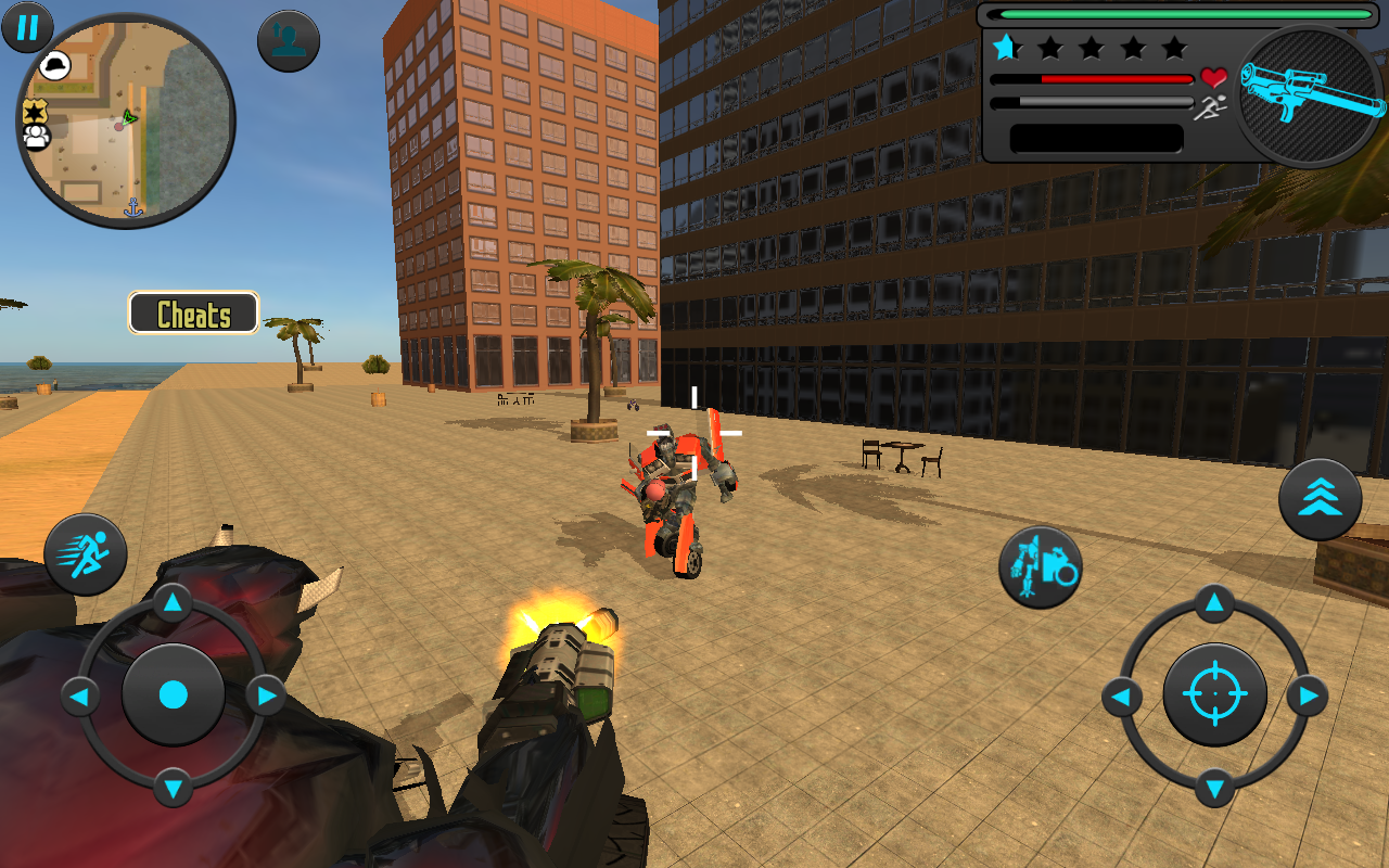 X Series Robot Game Screenshot
