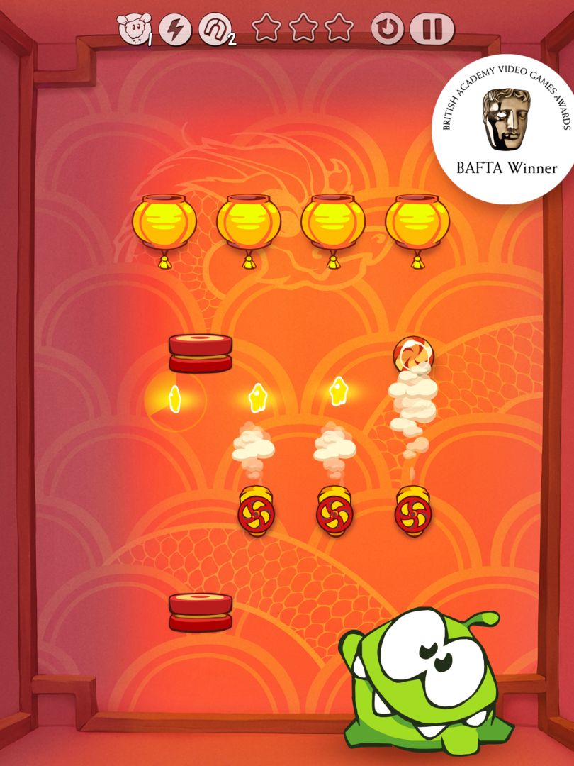 Cut the Rope ภาพหน้าจอเกม