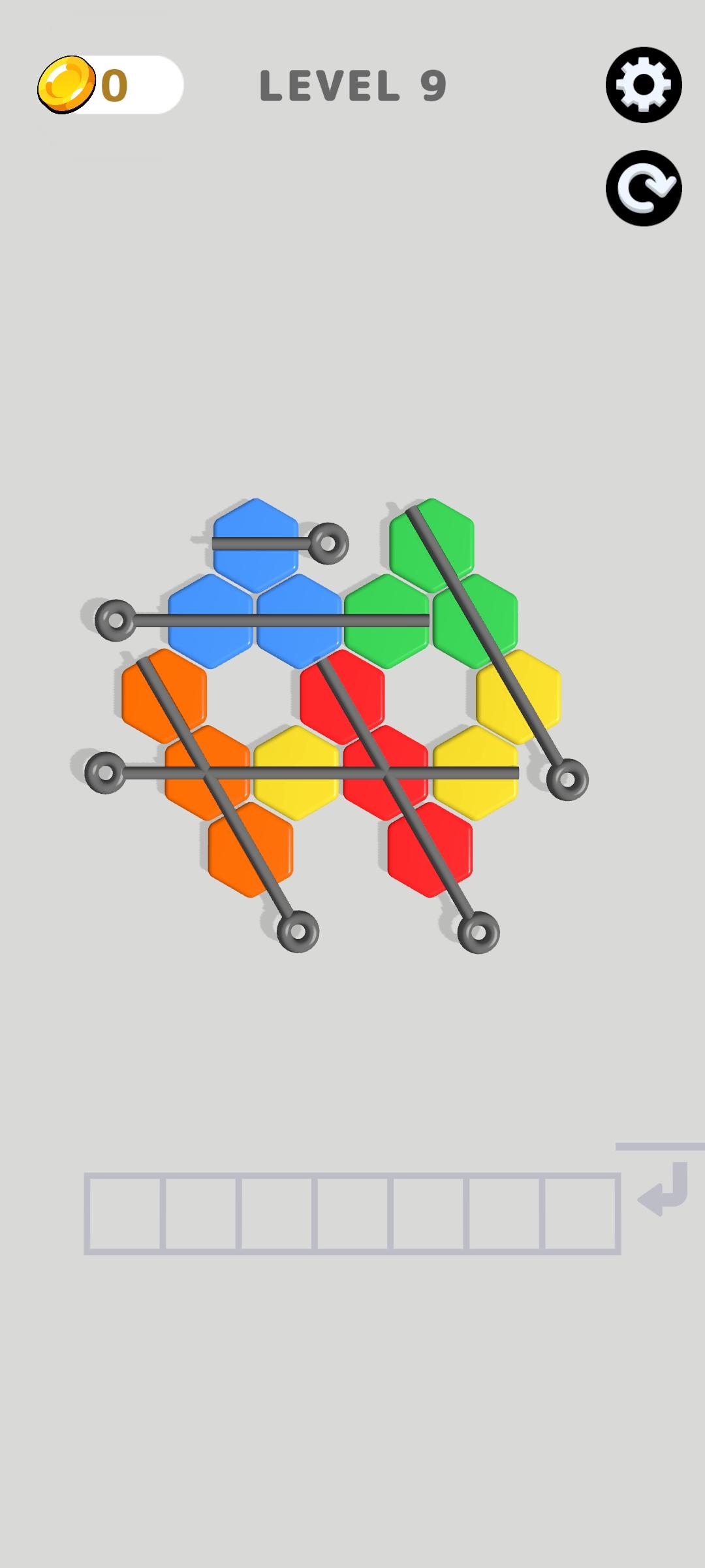 Hexa Pin Game Screenshot