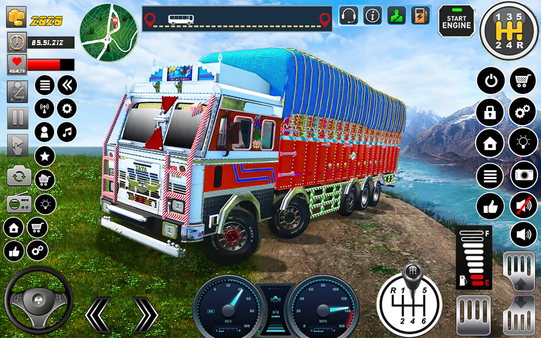 Indian Cargo Truck Games Sim Game Screenshot