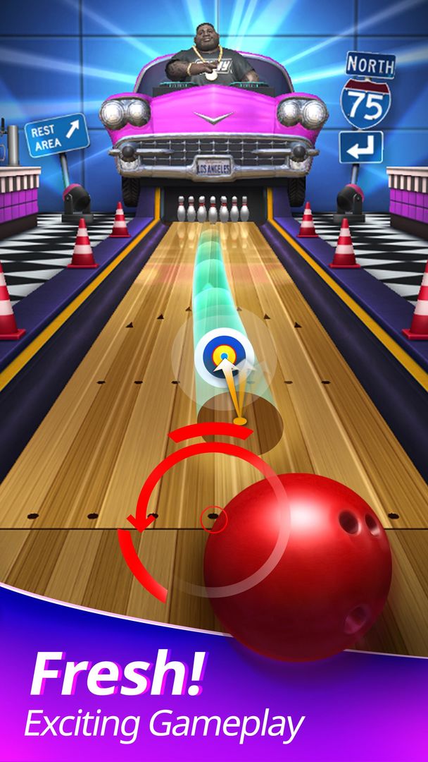 Screenshot of Bowling Star: Strike