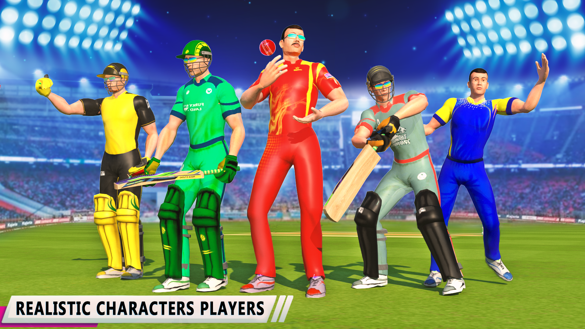 Screenshot of Real World IPL Cricket Games