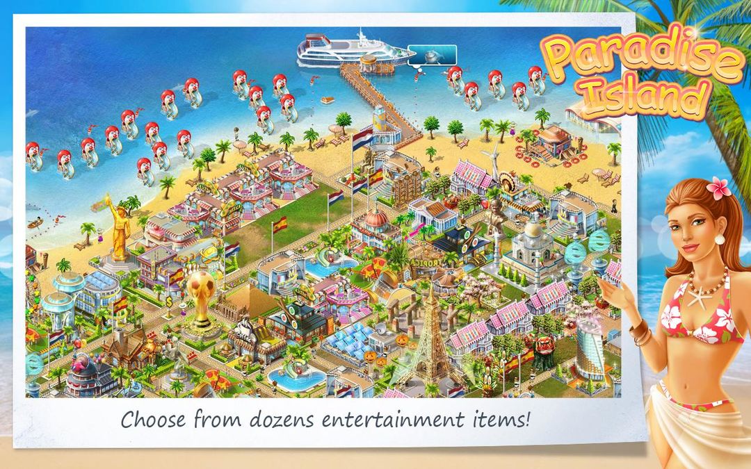 Paradise Island screenshot game
