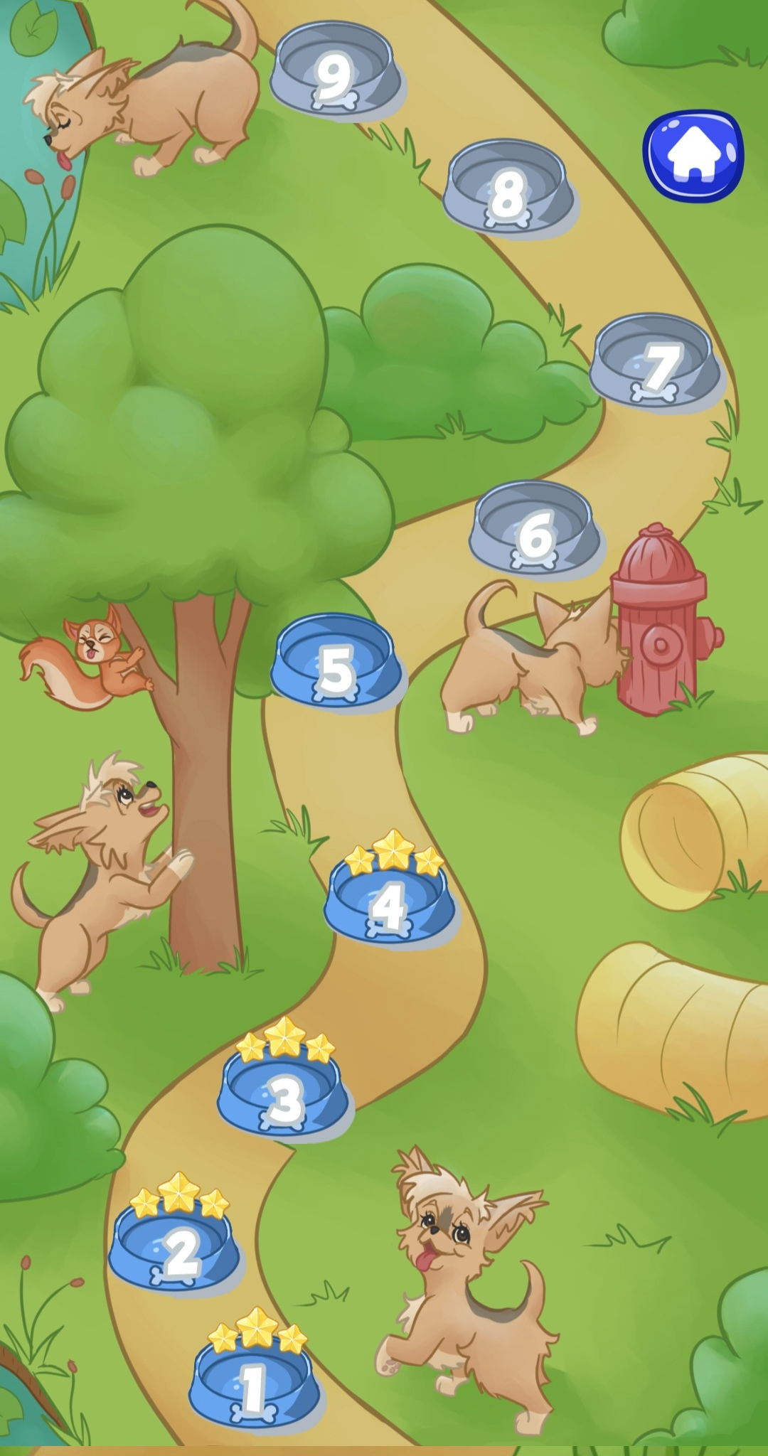 Rabbit Match 3 Game Screenshot