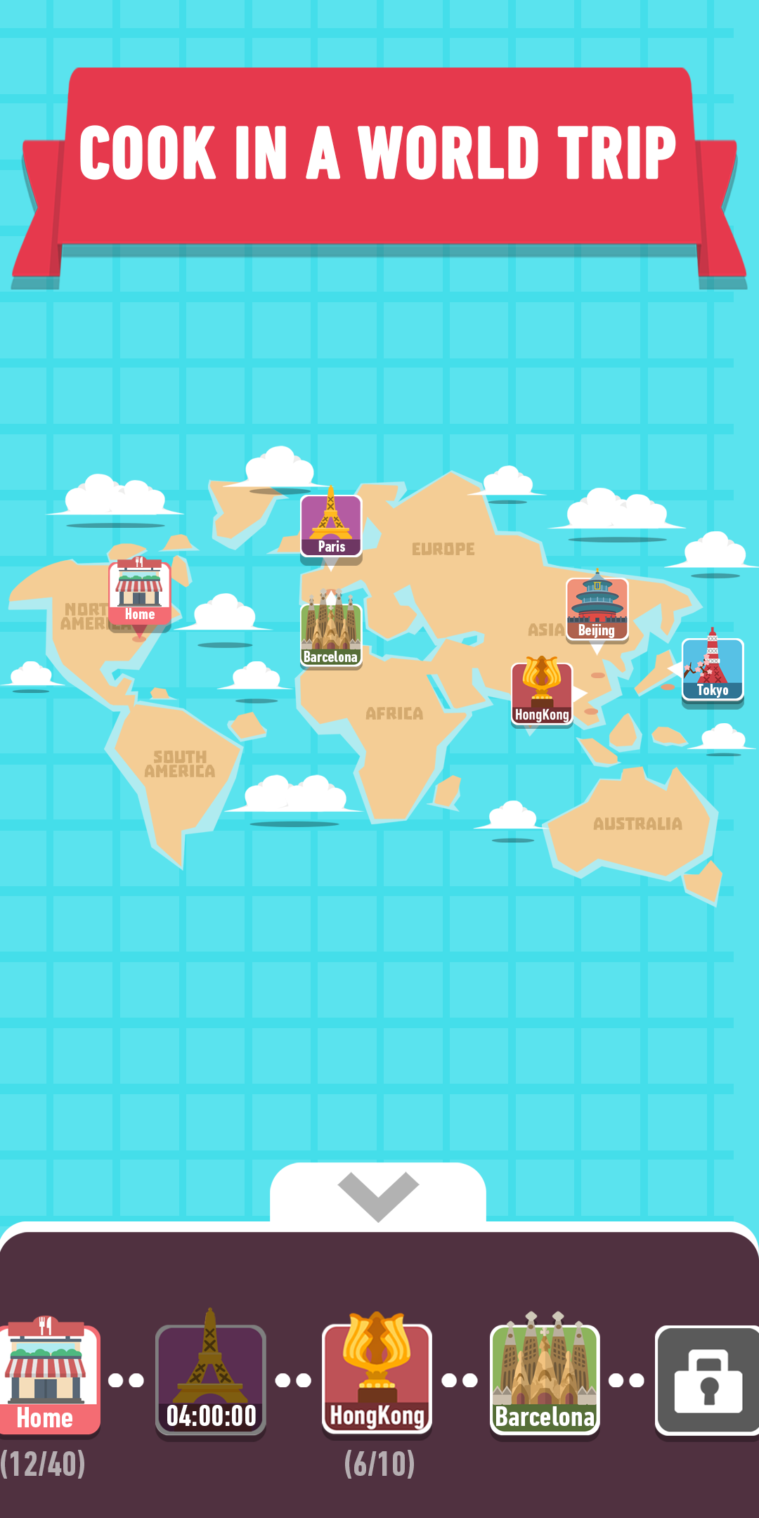 Merge Food: World Dish Journey 게임 스크린샷