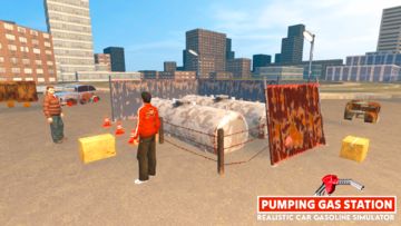 Pumping Gas Station Simulator Game Screenshot