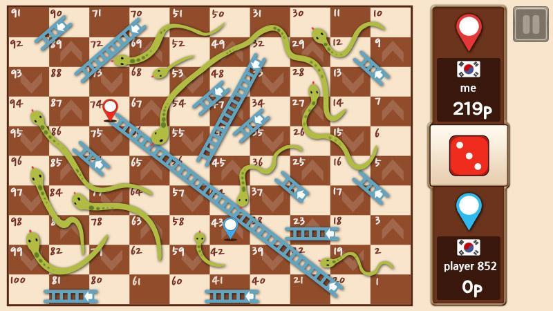 蛇與梯子王遊戲截圖