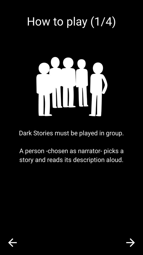 Screenshot of Dark Stories
