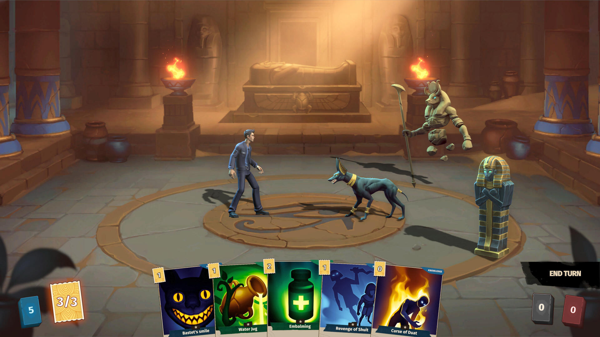 Screenshot 1 of Misteri Museum: Permainan Kartu Pembuatan Dek 