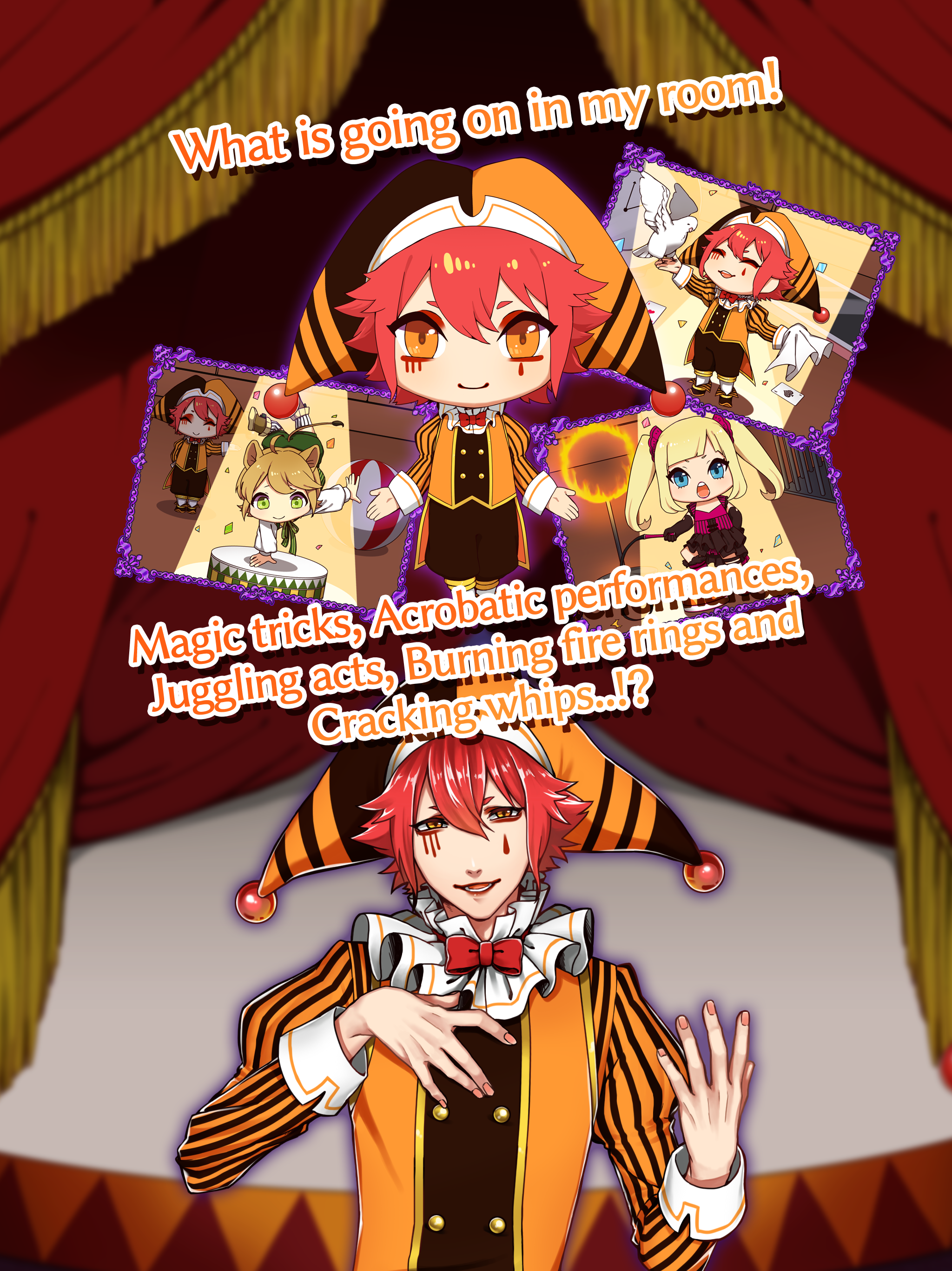 Pierrot's & Your Circus Game Screenshot