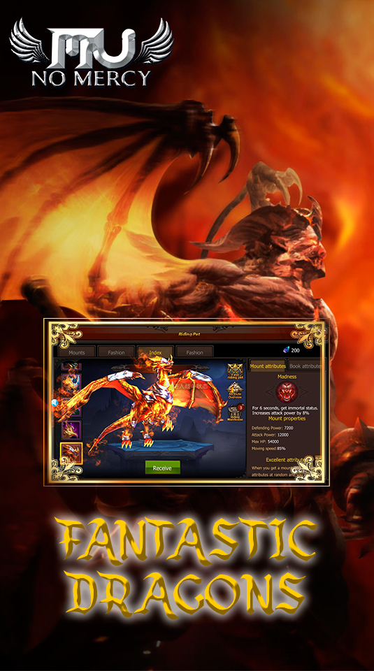 Mu Origin NoMercy - Classic Action MMORPG Mobile Game Screenshot