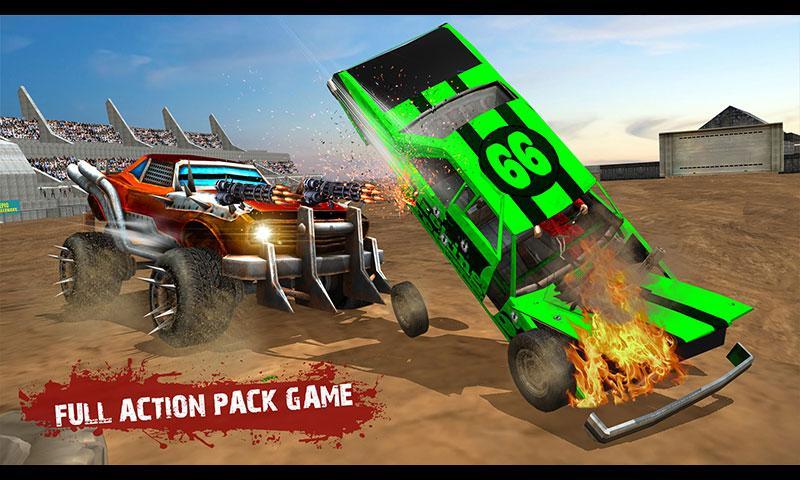 Demolition Derby Real Car Wars Game Screenshot