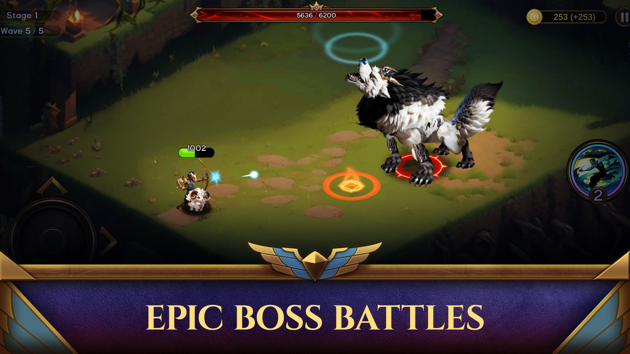 Garuda Saga: Fantasy RPG screenshot game