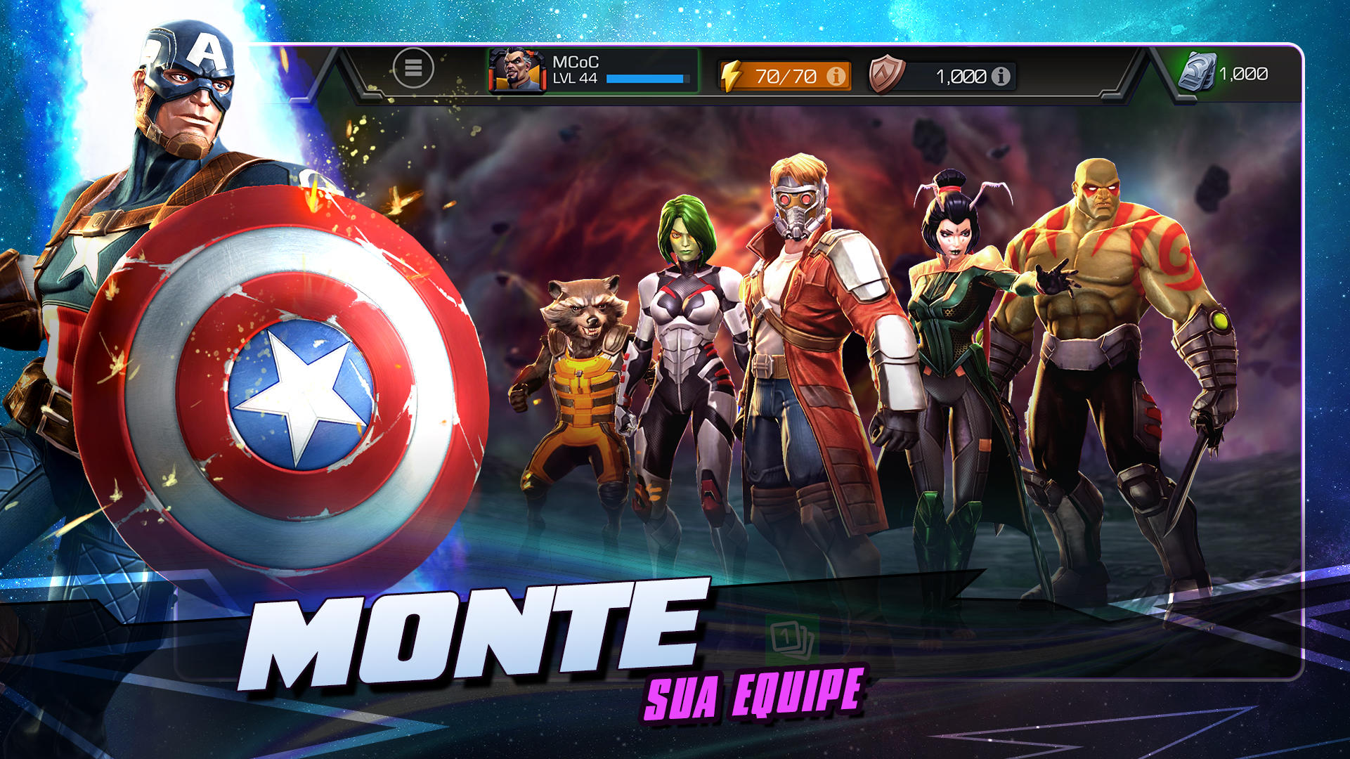 Captura de Tela do Jogo Marvel Torneio de Campeões