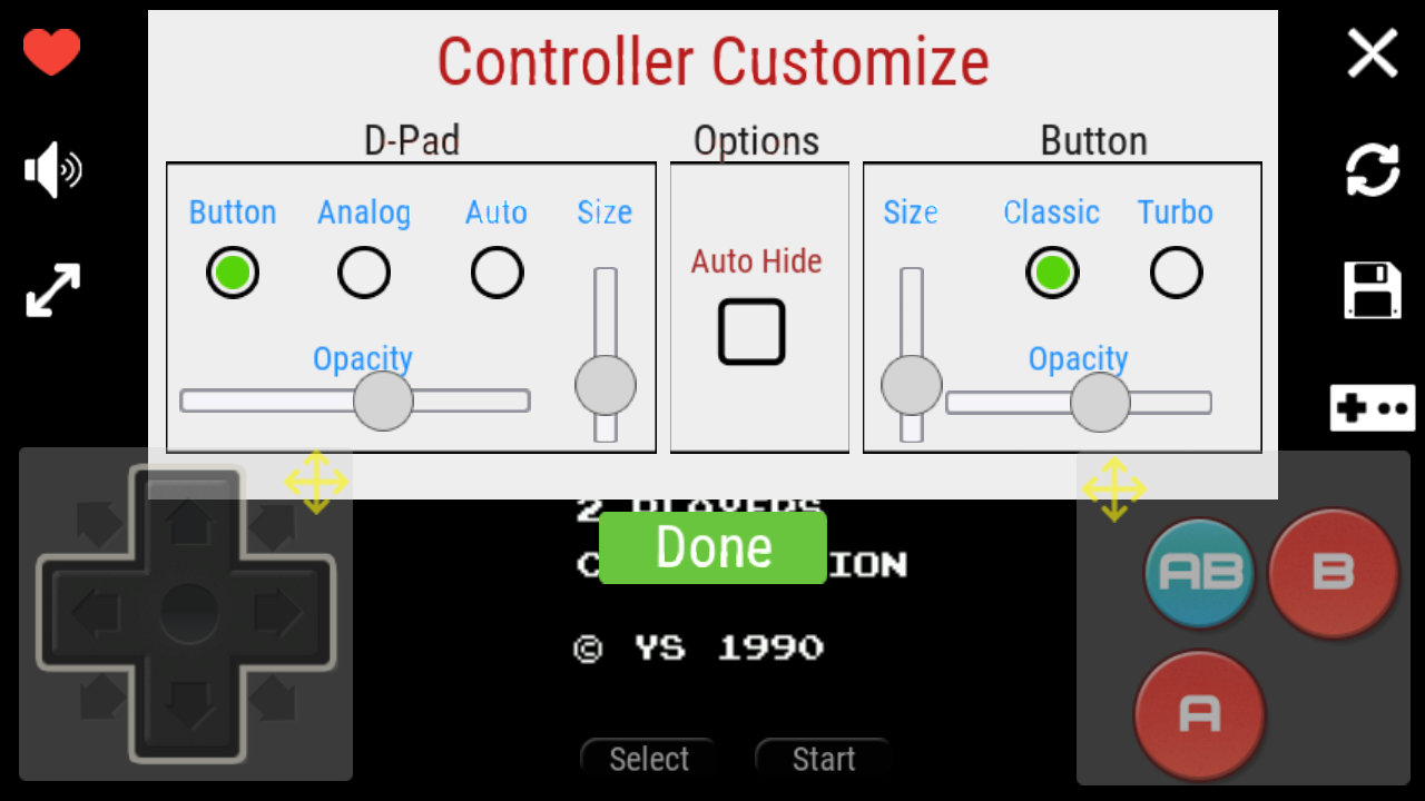 Emulator for NES - Arcade Classic Games Game Screenshot