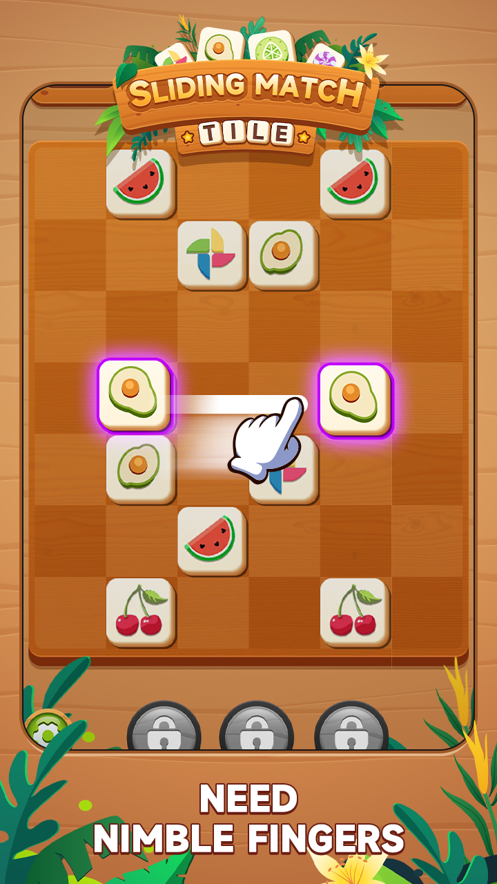 Sliding Match Tile Game Screenshot