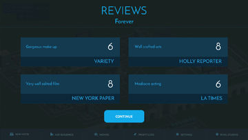 Captura de Tela do Jogo Movie Studio Tycoon