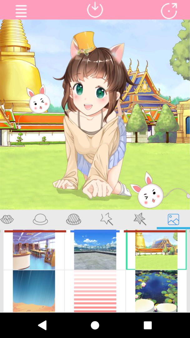 Anime Avatar Maker: Pretty screenshot game