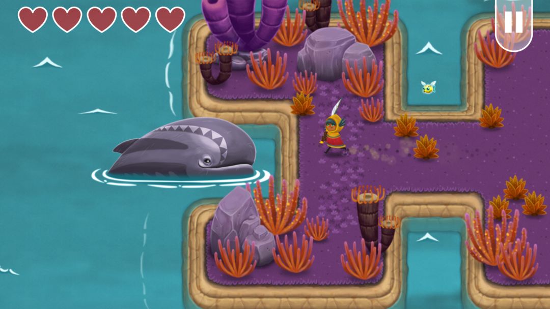 Screenshot of Legend of the Skyfish Zero