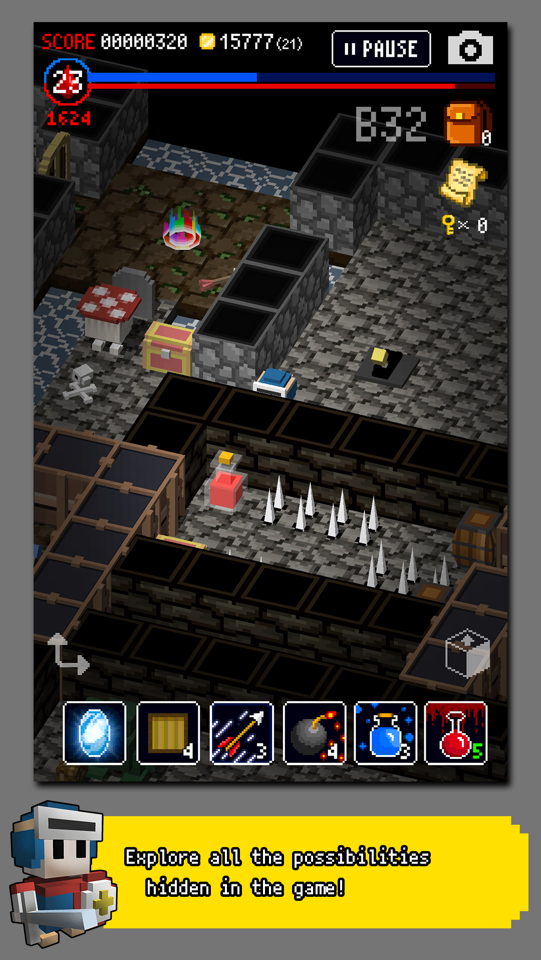 Dungeon of Gravestone Game Screenshot
