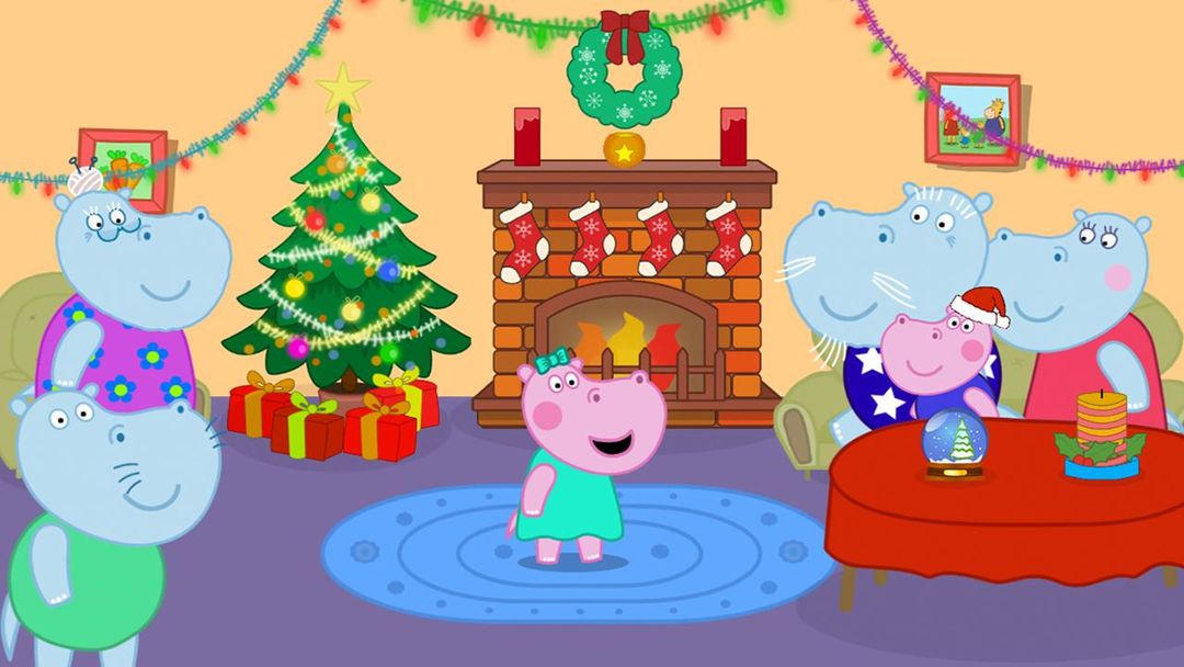 Hippo: Christmas calendar ภาพหน้าจอเกม