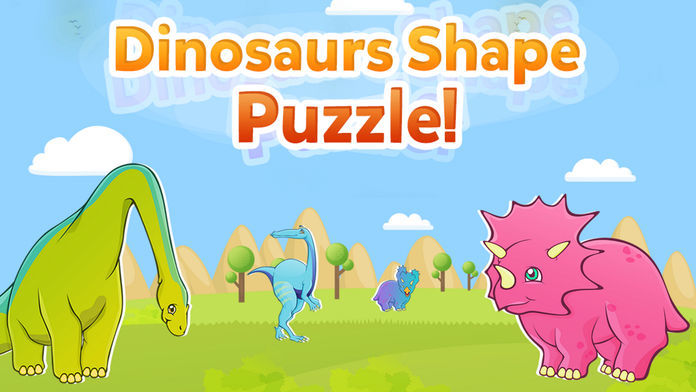 Screenshot of Dinosaur Puzzle Dino Game Kids