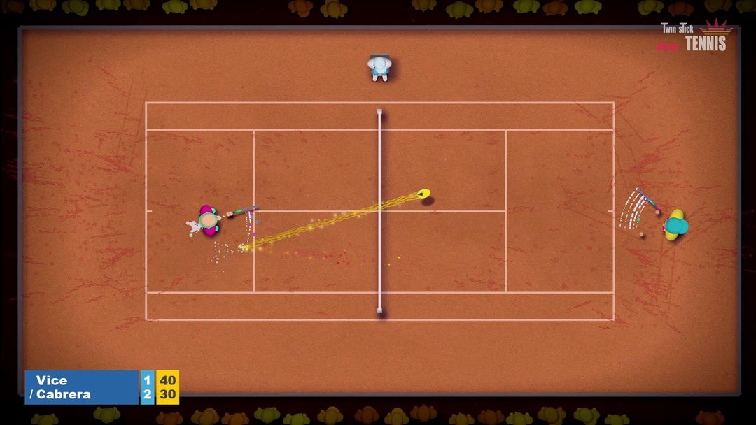 Screenshot of Twin Stick Tennis