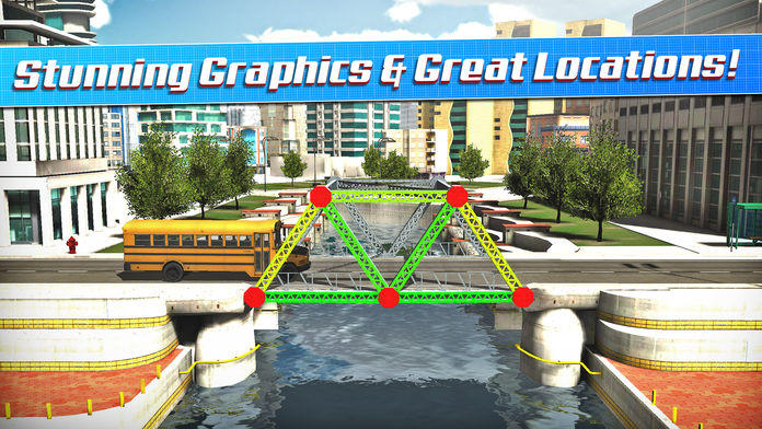 Bridge Construction Sim Game Screenshot