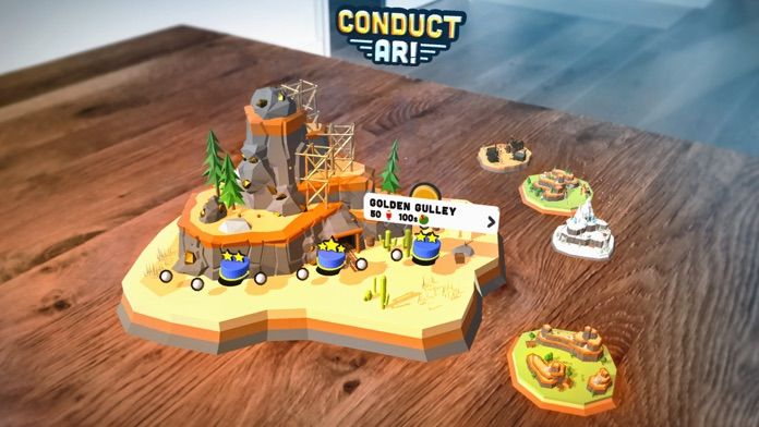 Conduct AR! - Train Action screenshot game