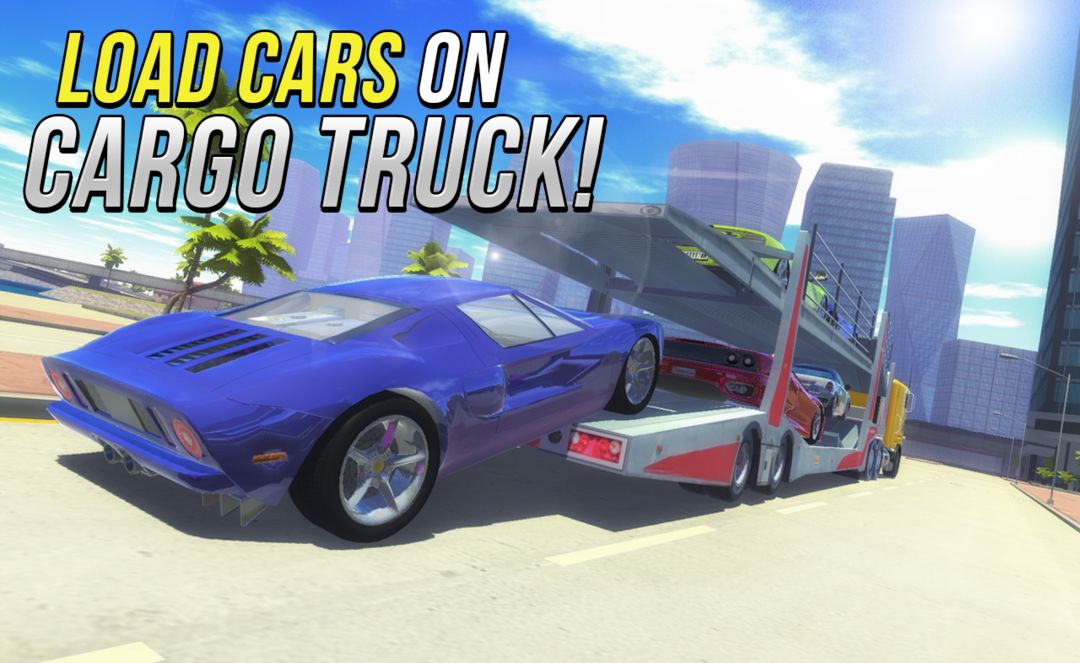 Car Cargo Transport Driver 3D 게임 스크린 샷