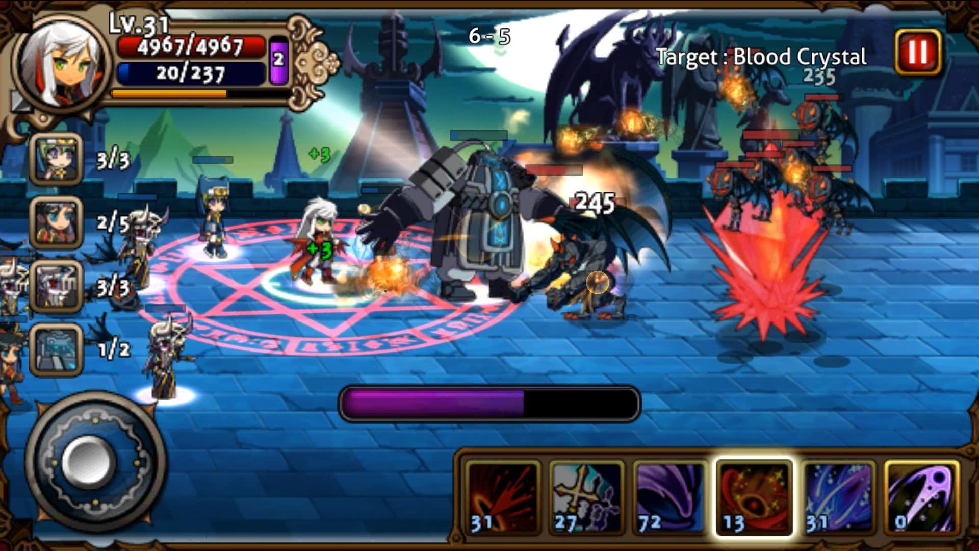 Vampire Slasher Game Screenshot