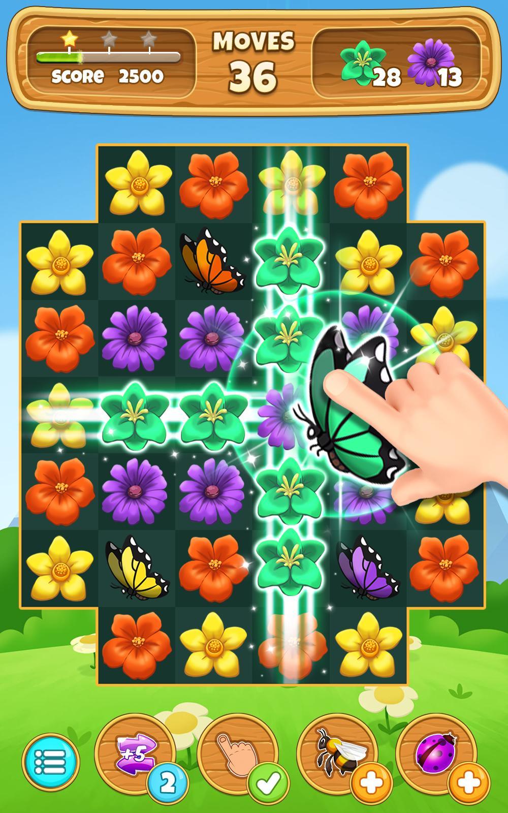 Bloom Swap Game Screenshot