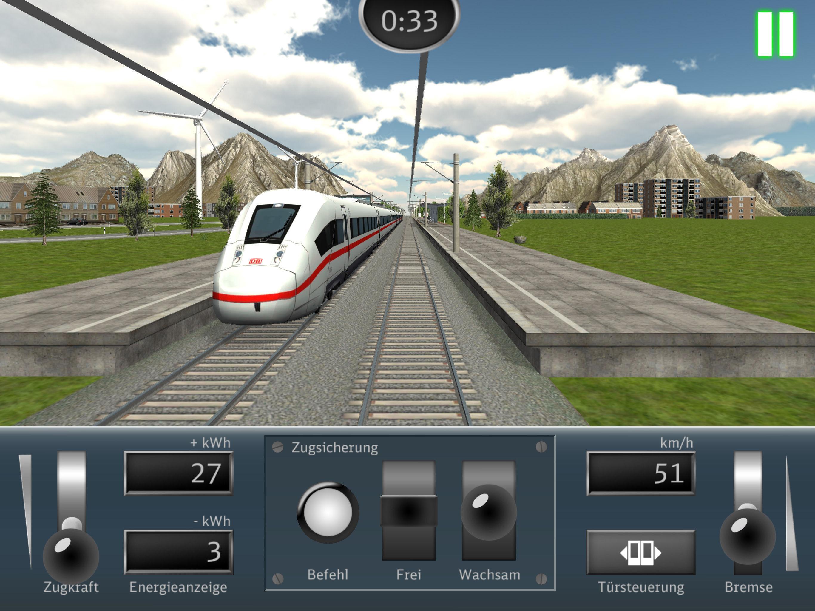 DB Train Simulator ภาพหน้าจอเกม
