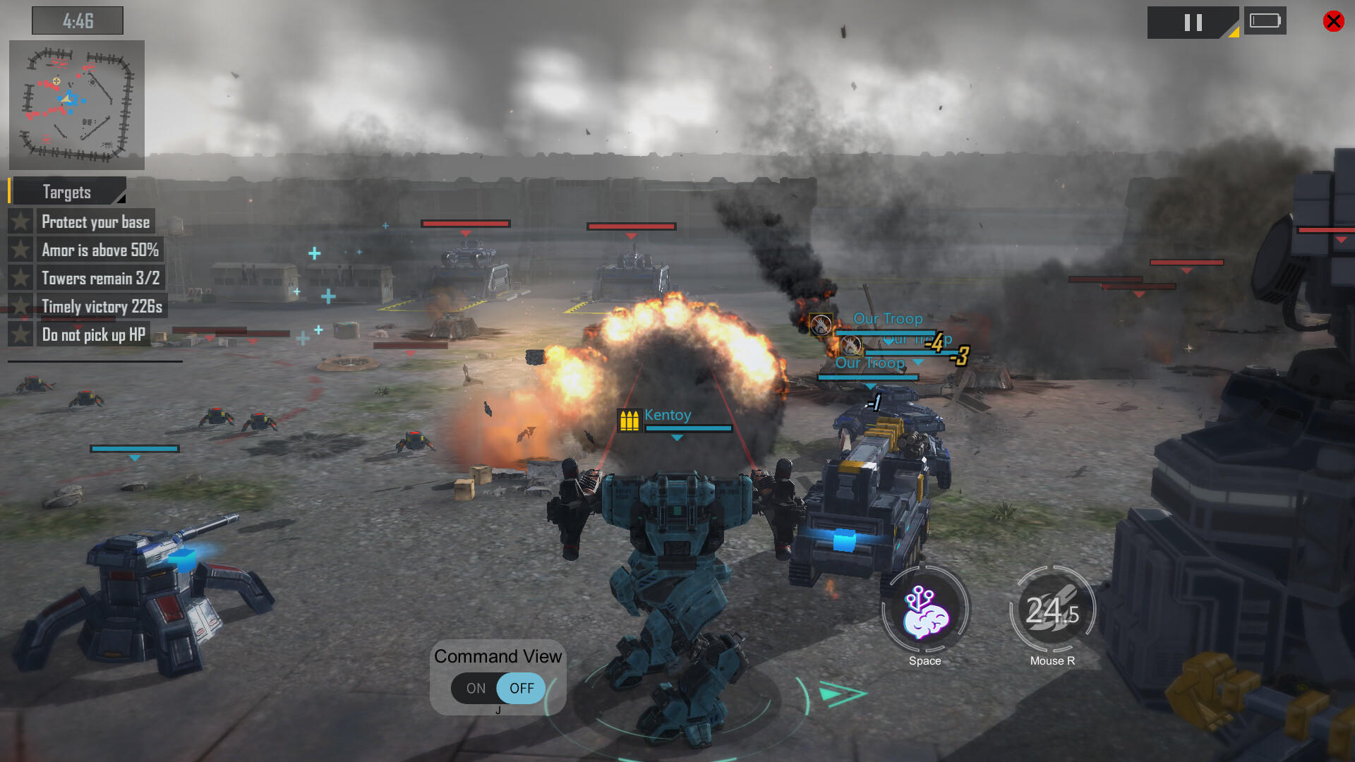 DeathGearX ゲームのスクリーンショット