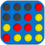 Icon of 4 in a line - connect 4