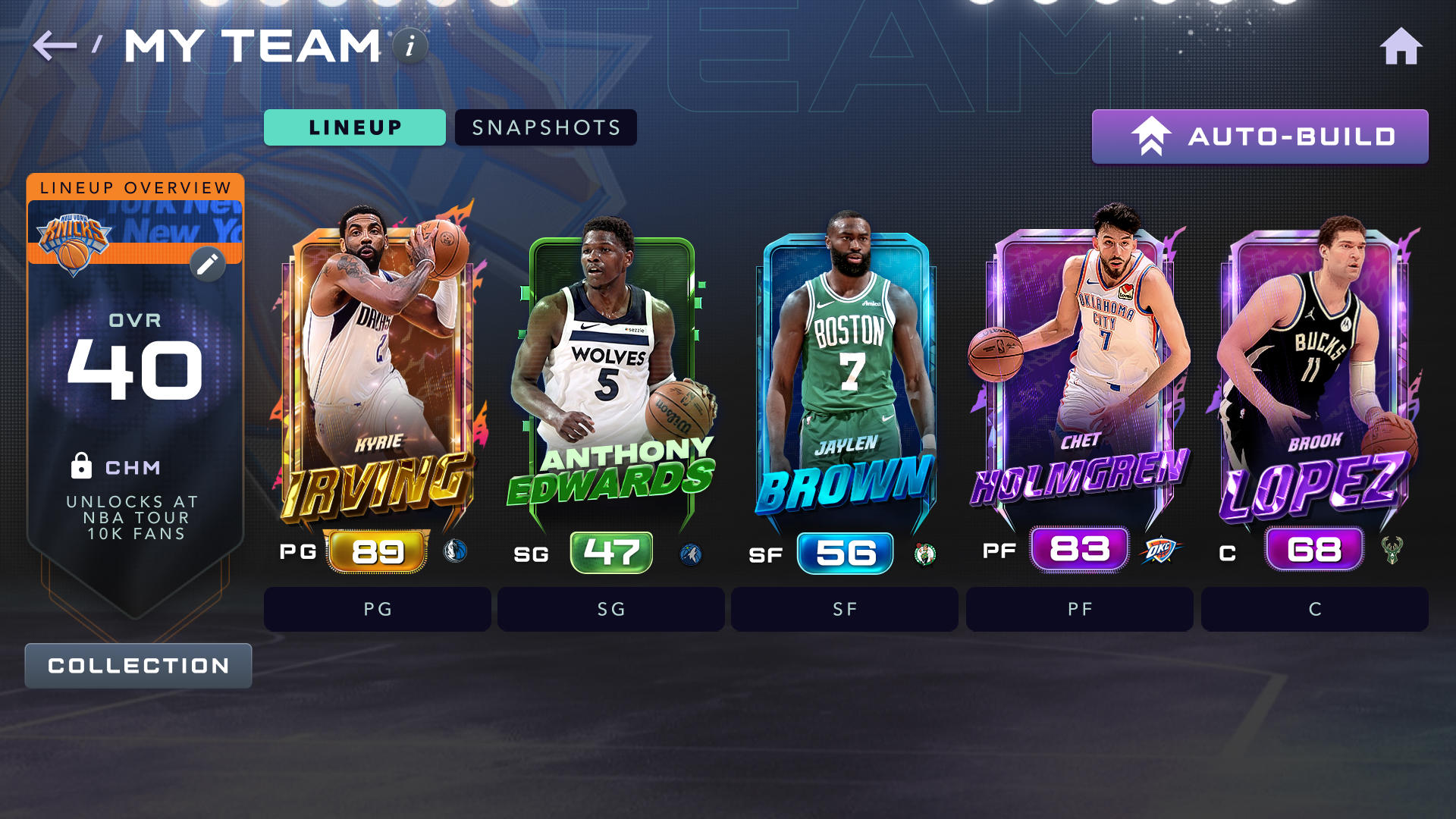 EA SPORTS™NBA Live Mobile Beta Game Screenshot
