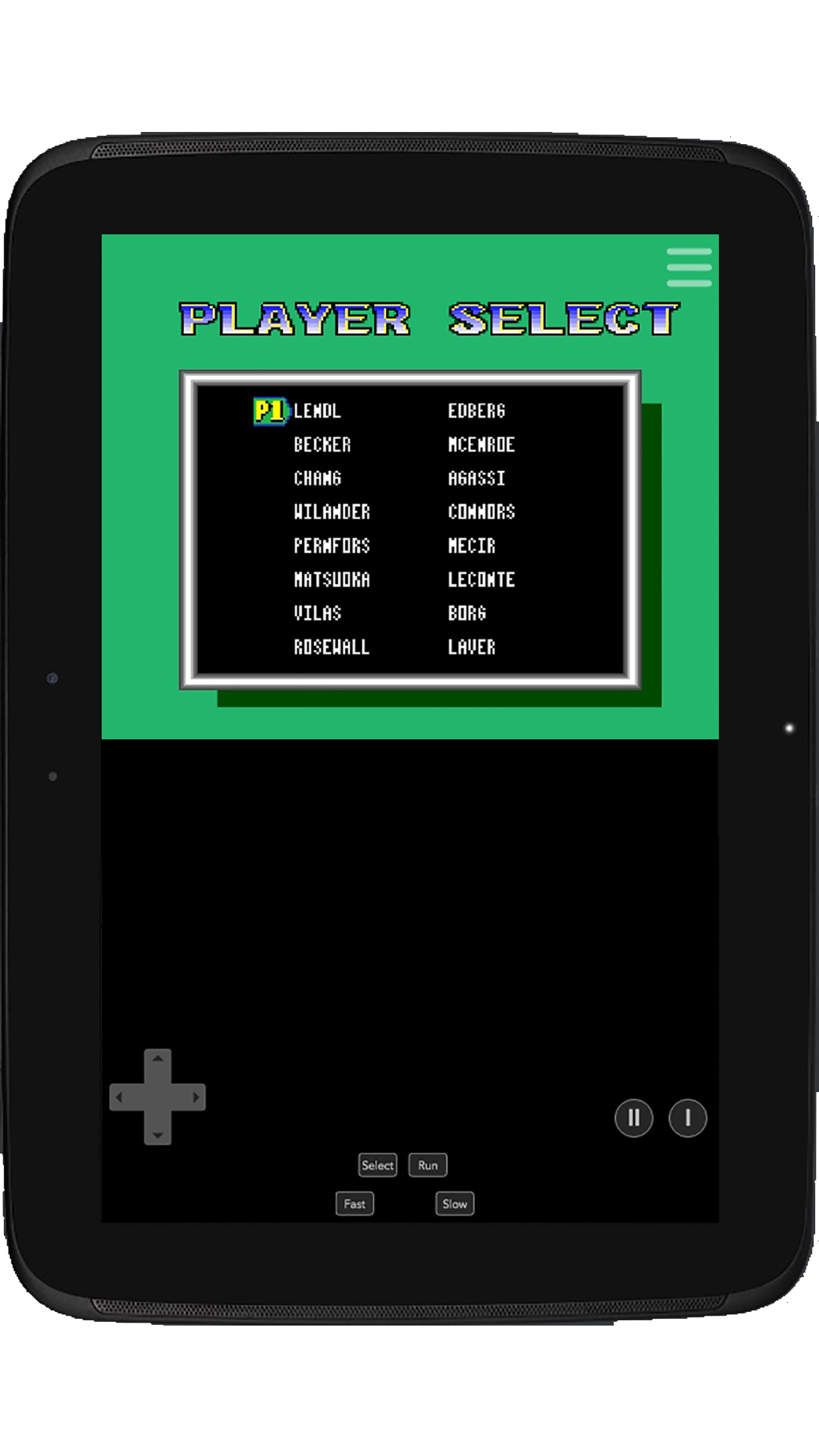 Final Match Tennis PCE Game Screenshot