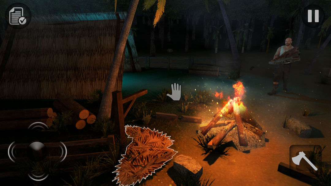Screenshot of Survival Forest Island