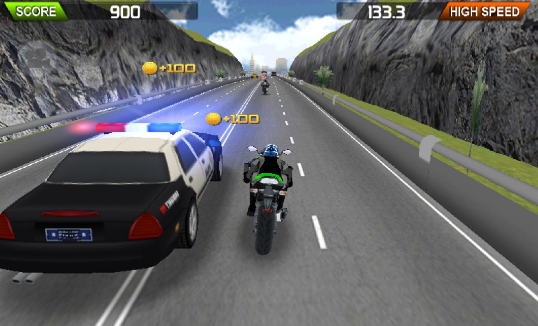 MOTO Furious HD screenshot game