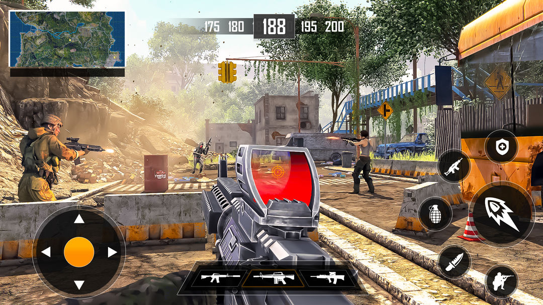 Screenshot of FPS Commando Mission- War Game