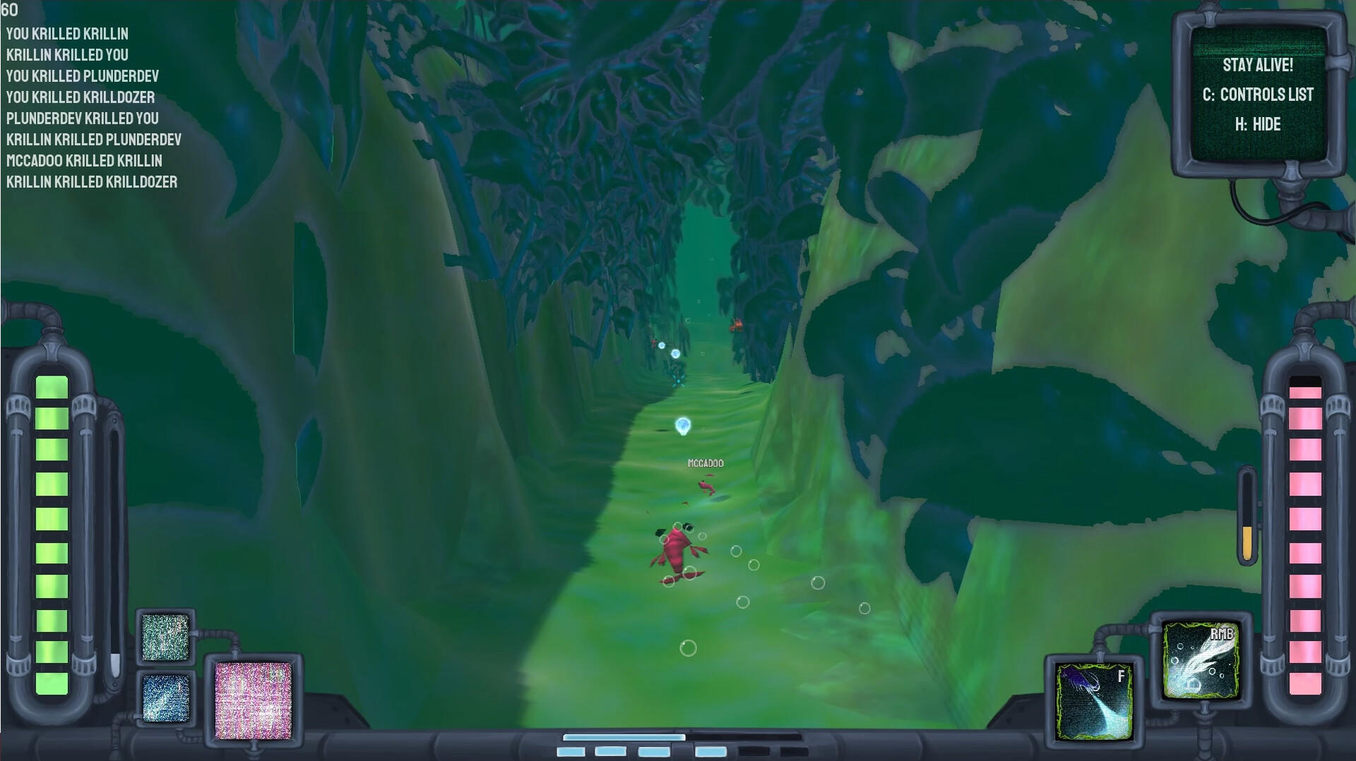 Screenshot of SHRIMP GAME